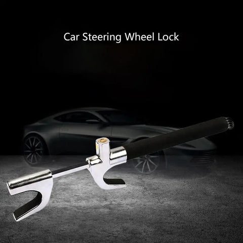 Car Steering Wheel Lock Anti-Theft Car Device Universal Fit Adjustable