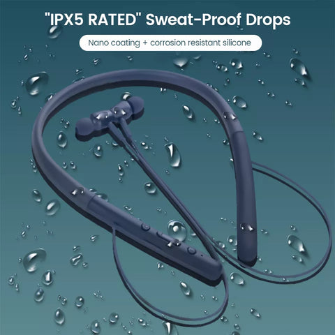 Wireless Earphones With Microphone Neckband