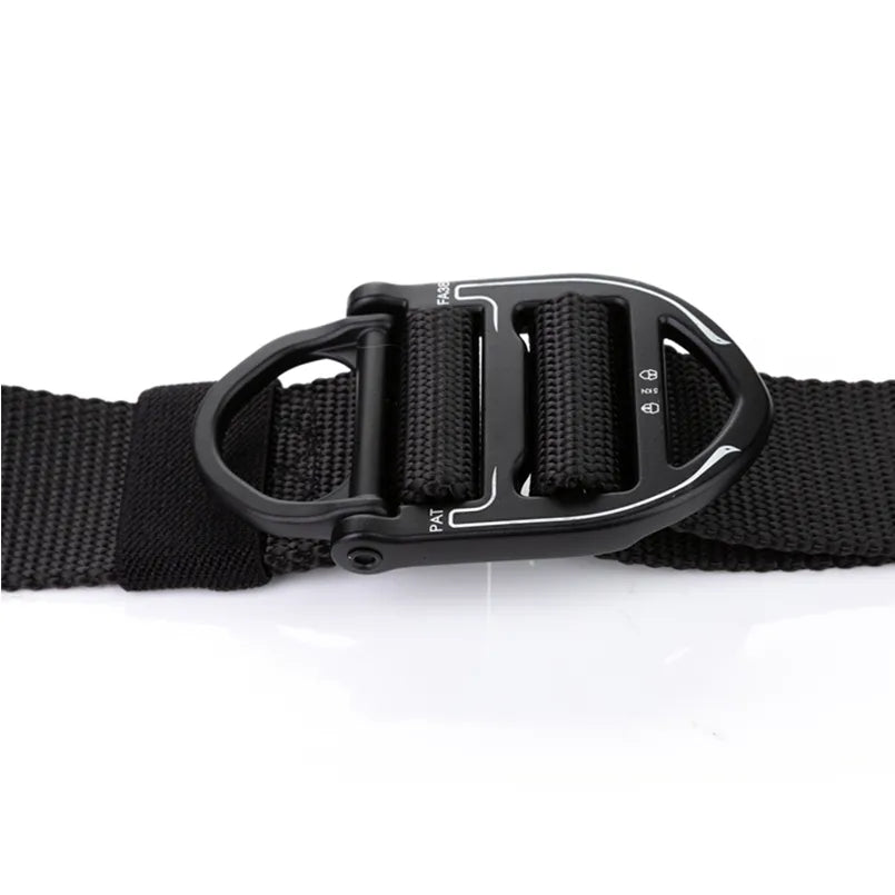 Heavy Duty Tactical Men's Alloy Buckle Nylon Adjustable Belt