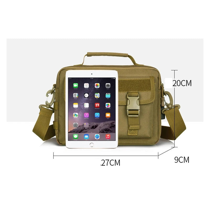 Tactical USB Charging One Shoulder Backpack Camping Crossbody Bag