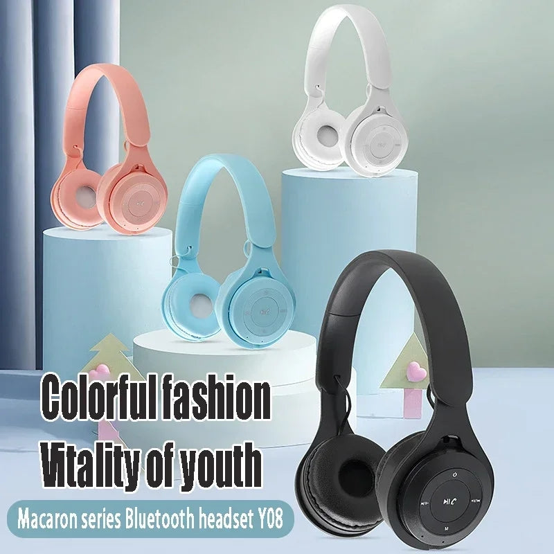 Foldable Wireless Bluetooth Headset For Islamic Audio video and Gaming
