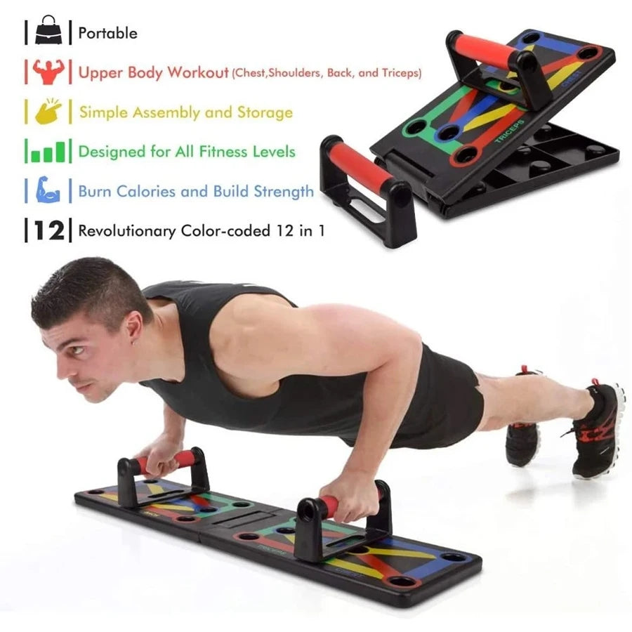 14 in 1 Push-up Board Push Up Stand for Training Sport Workout ABS Abdominal Muscle Building Exercise