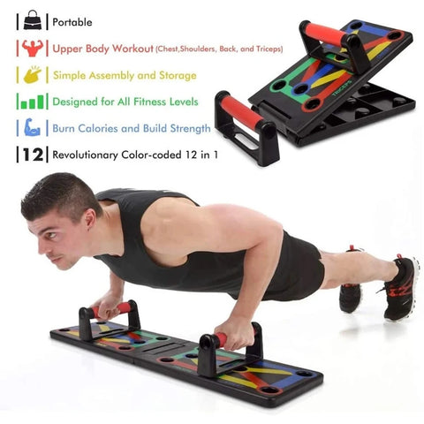 14 in 1 Push-up Board Push Up Stand for Training Sport Workout ABS Abdominal Muscle Building Exercise