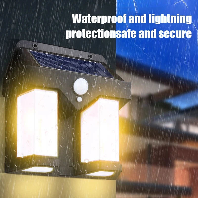 150 watt Solar Light Tungsten Wire Human Body Induction LED IP44 Waterproof Outdoor Wall Lamps