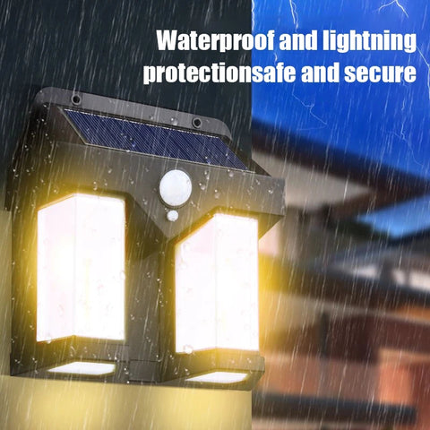 150 watt Solar Light Tungsten Wire Human Body Induction LED IP44 Waterproof Outdoor Wall Lamps