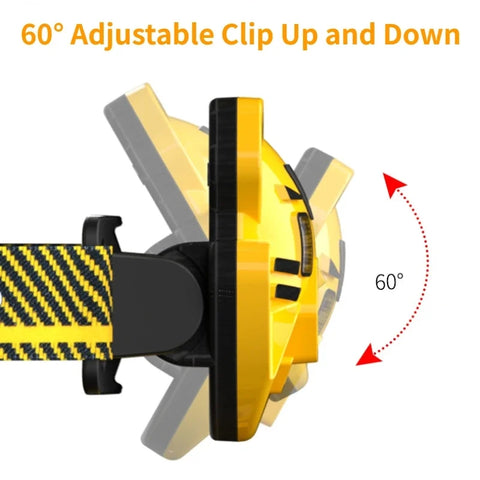 Imported cartoon Design Headlight Rechargeable and adjustable