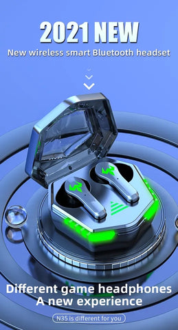 N35 TWS Gaming Earphones Touch Earbuds Bluetooth Wireless Headphone