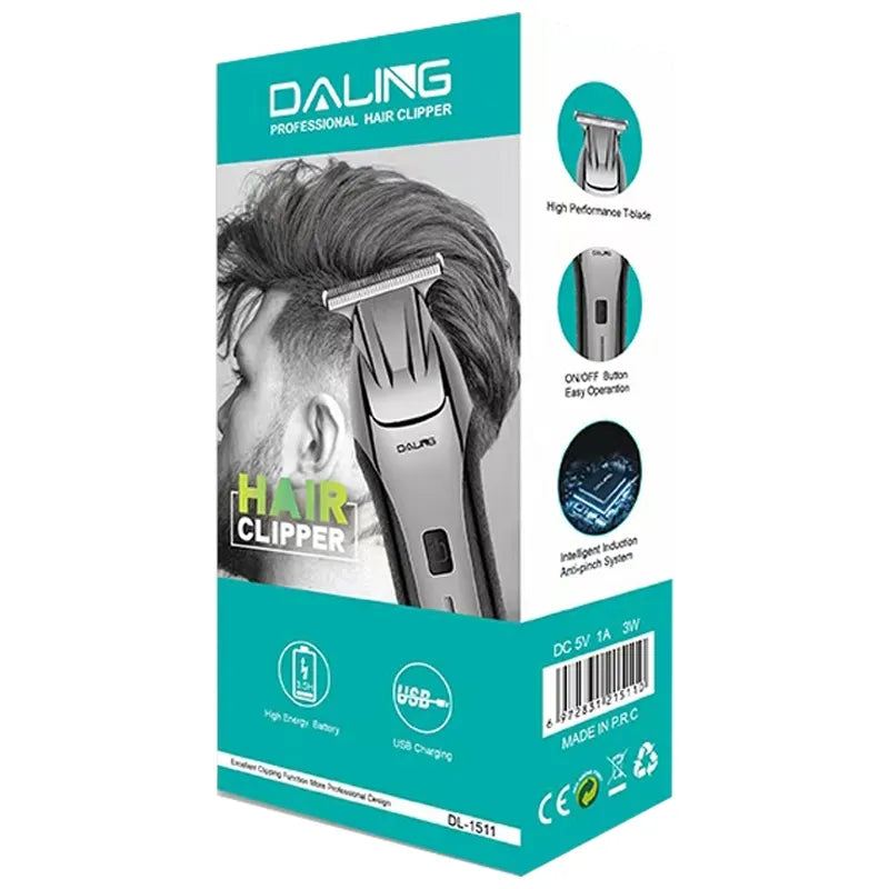 DALING DL-1511 Multifunctional Electric Rechargeable Washing Trimmer Set Nose Shaving Scissors hair shaving sets