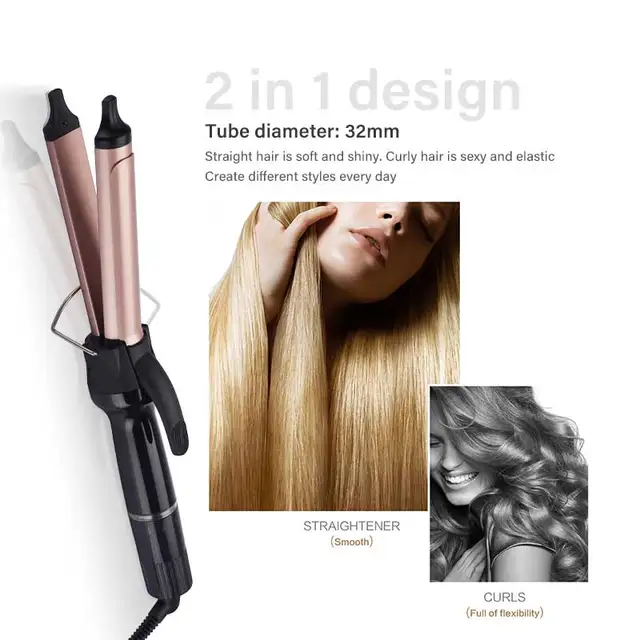 2 in 1 Hair curler & straightener botti electric, Straightener Price in Pakistan