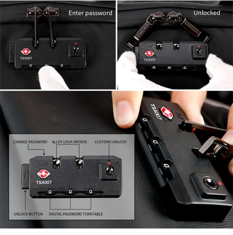 Multifunctional Backpack Kingson's Business Backpack with USB Charging Port for Teenagers