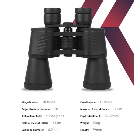 Russia 26x50 HD Binoculars Telescope Benkoo Roof Prism Binocular for Outdoor Camping