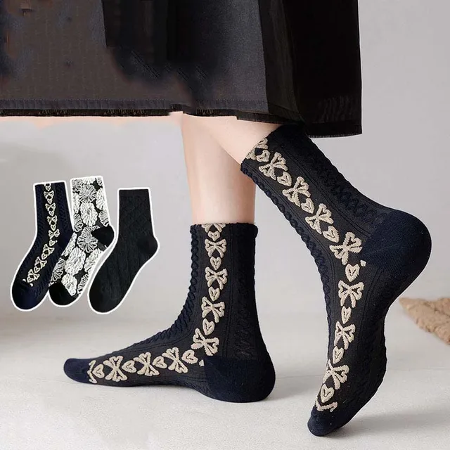 5 Pairs Stylish Ladies Winter Socks