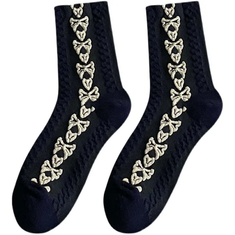 4 Pairs Stylish Ladies Winter Socks