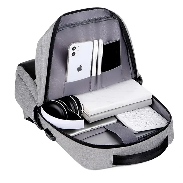 Stylish Shoulder Bag For Men Street Trend Oxford Laptop Tablet Cloths With Usb charging