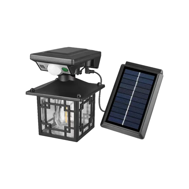 300w Outdoor Led Solar Light Wall Lamp With Remote Control Motion Sensor