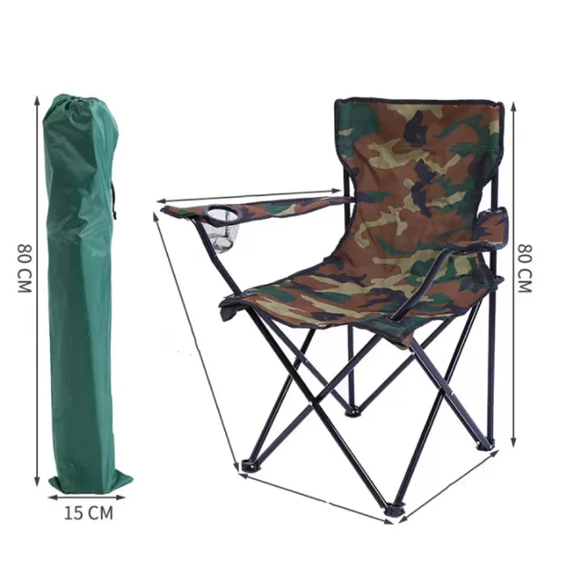 Portable Foldable Fishing Chair indoor outdoor for Camping (Imported)