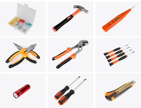 Lot imported 52 Pcs Tool Set With Rechargeable Drill