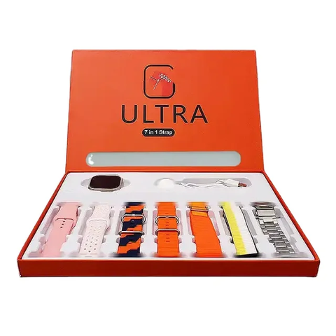 Watch Ultra 7 In 1 Strap New Smart Watch 49mm 2.01inch Full Touch Screen Sport Fitness Bluetooth Call Smartwatch Life Waterproof