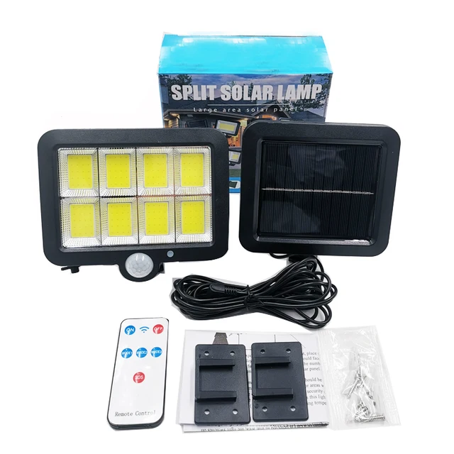 IP65 120COB 120000lm Solar Sensor Street Light 3 Modes |Waterproof Light for street garden