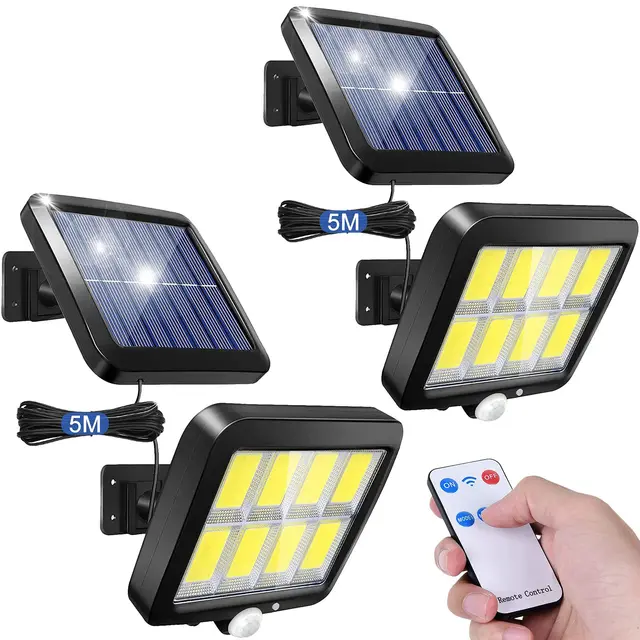 IP65 120COB 120000lm Solar Sensor Street Light 3 Modes |Waterproof Light for street garden