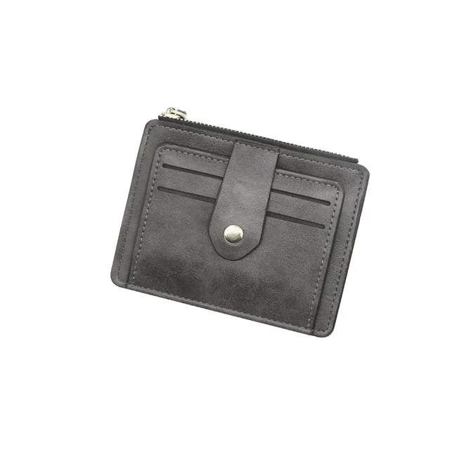 Business Slim Card Holder For Cards Coins And Cash