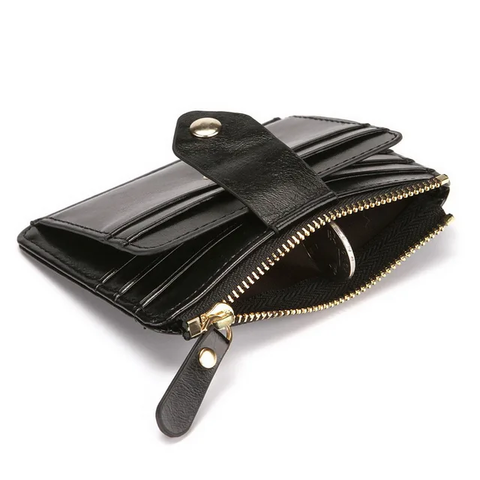Business Slim Card Holder For Cards Coins And Cash