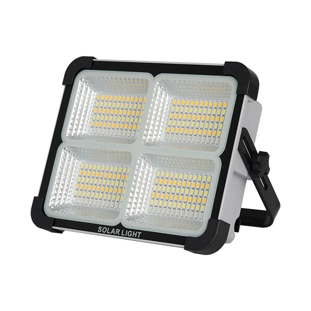 400Watt Solar 300Led Ip65 Waterproof Flood Light Rechargeable