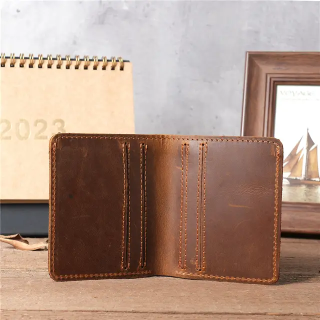 Cow Leather Slim Card holder wallet