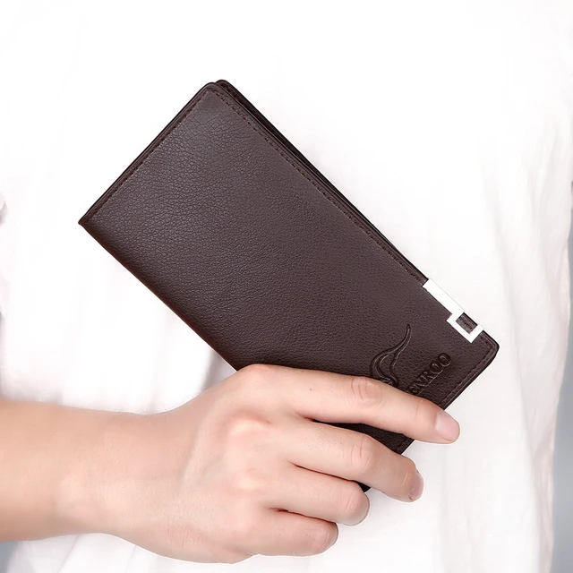 Kangaroo ultra thin long wallet for cards & cash