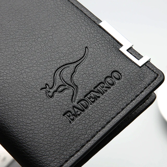 Kangaroo ultra thin long wallet for cards & cash
