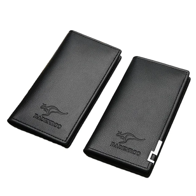 Kangaroo ultra thin long wallet for cards & cash