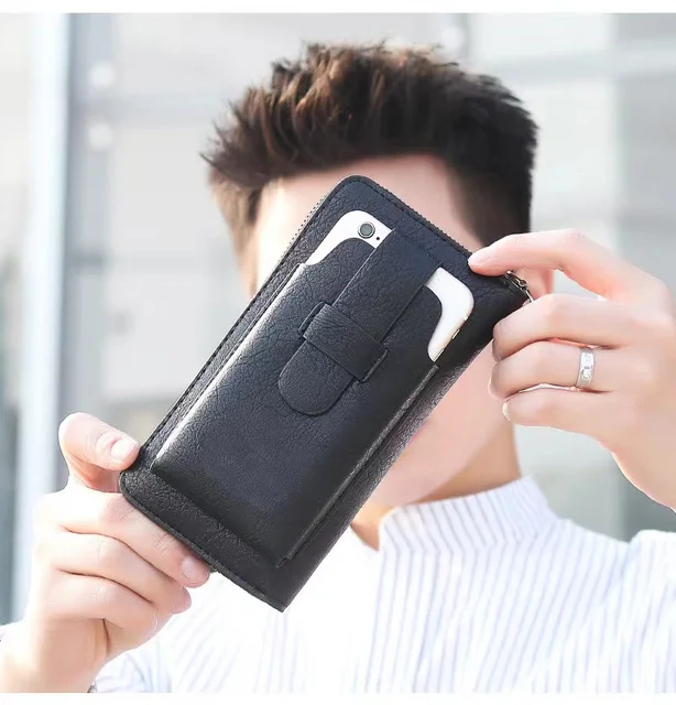 Large Capacity Long wallet For men women