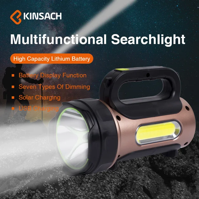 Bird Shape Portable High Power Led Solar Search Light