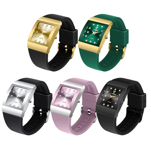 New stylish Digital Square Dial X Carnival Watch for Men and Women