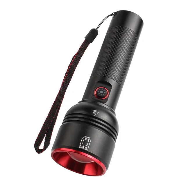 High Power USB Rechargeable LED Torch Flashlights