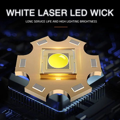 Coba High Power 1000M USB Rechargeable LED Torch Flashlights CB 2208