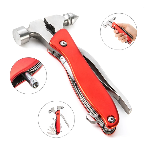 Multi-purpose Hammer Axe Glass breaker tool kit