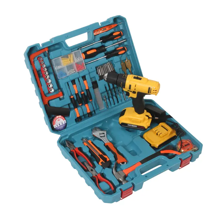 Lot Imported 52 Piece Tools set with 36V drill Machine