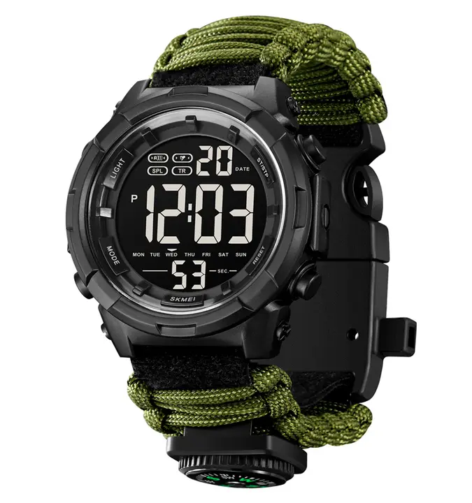 Skmei 1845 Sport Digital Watch Relojes New Paracord