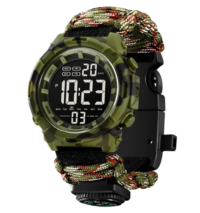 Skmei 1845 Sport Digital Watch Relojes New Paracord