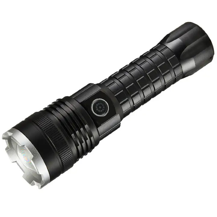 P-50 Super Powerful LED Flashlight Torch Built-in Battery USB Rechargeable Waterproof