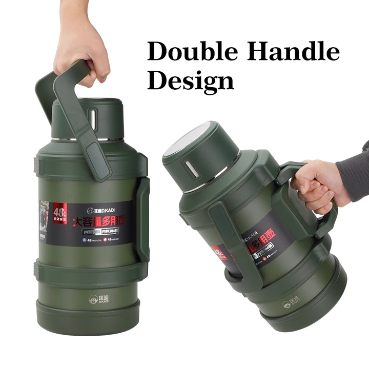 Tactical Vacuum Flask Double Wall lnsulated Sports Bottle