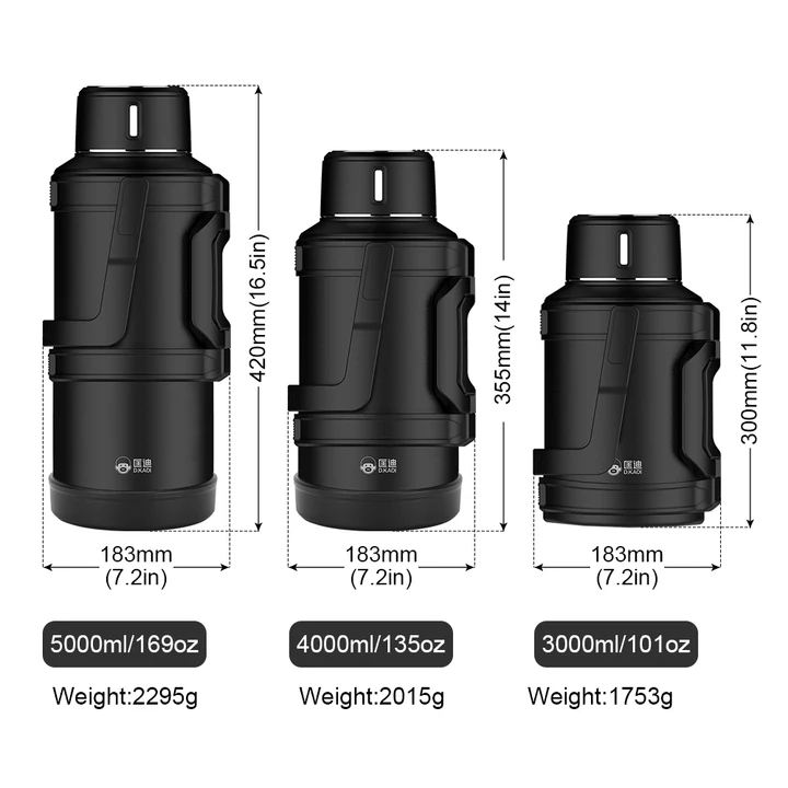 Tactical Vacuum Flask Double Wall lnsulated Sports Bottle