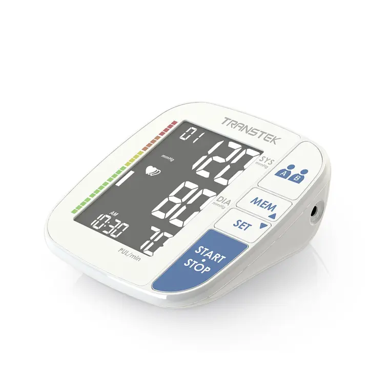 Upper Arm Blood Pressure Monitor Digital BP Cuff Machine Automatic Pulse Meter