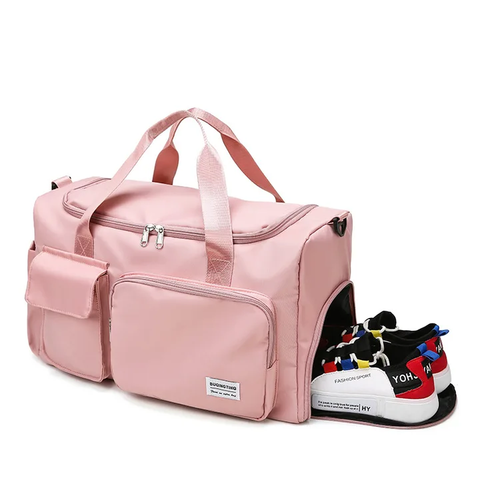 Men Women Travel Gym Shoulder Bags Oxford Waterproof for Clothes & gym