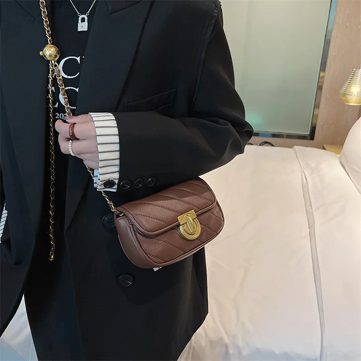 Women Leather chain Shoulder Fashion Bag High Quality