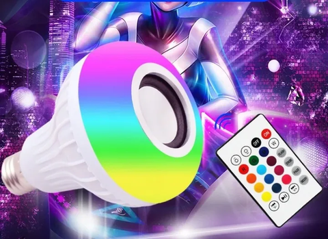 Led Bluetooth Music Bulb Remote Control