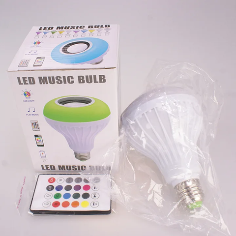 Led Bluetooth Music Bulb Remote Control