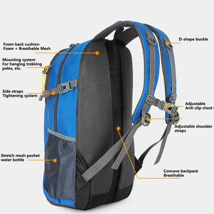 North Face 50L Hiking waterproof mountain Backpack