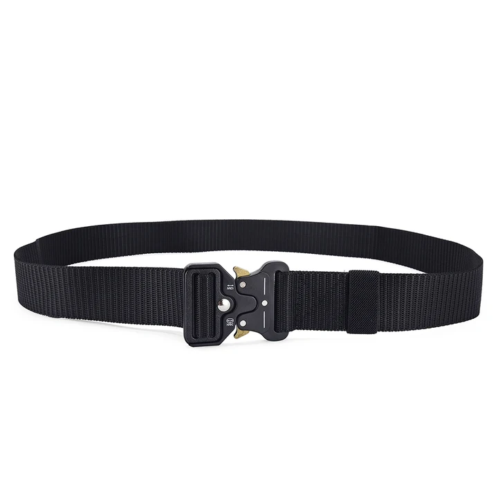 Nylon Metal canvas Tactical adjustable Waist Belt